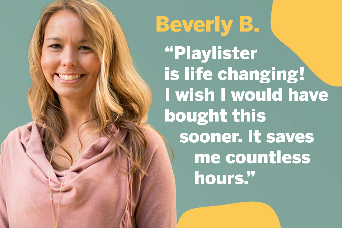 Playlister Customer Hero
