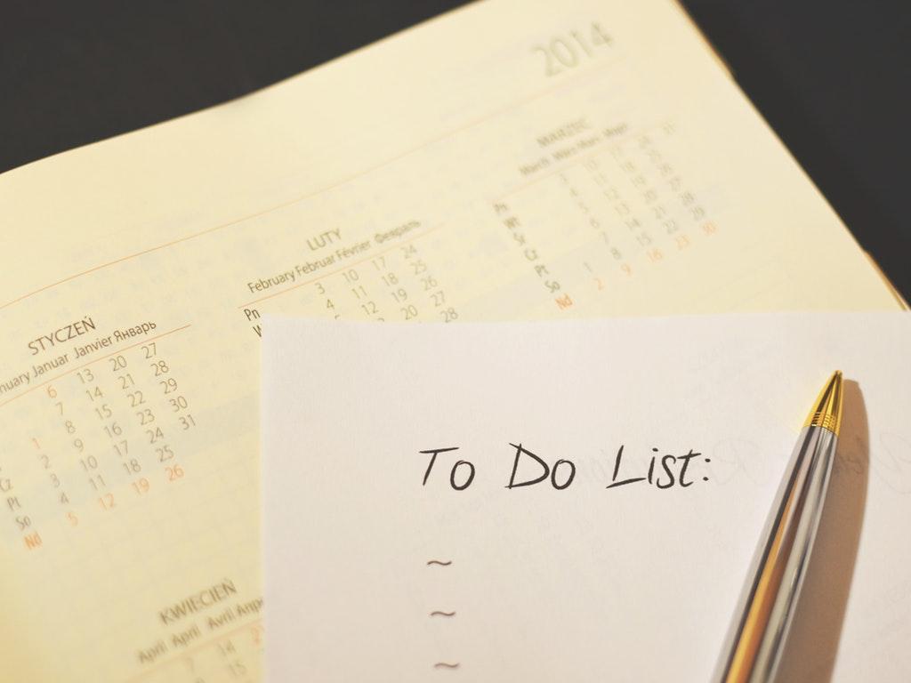 to do list