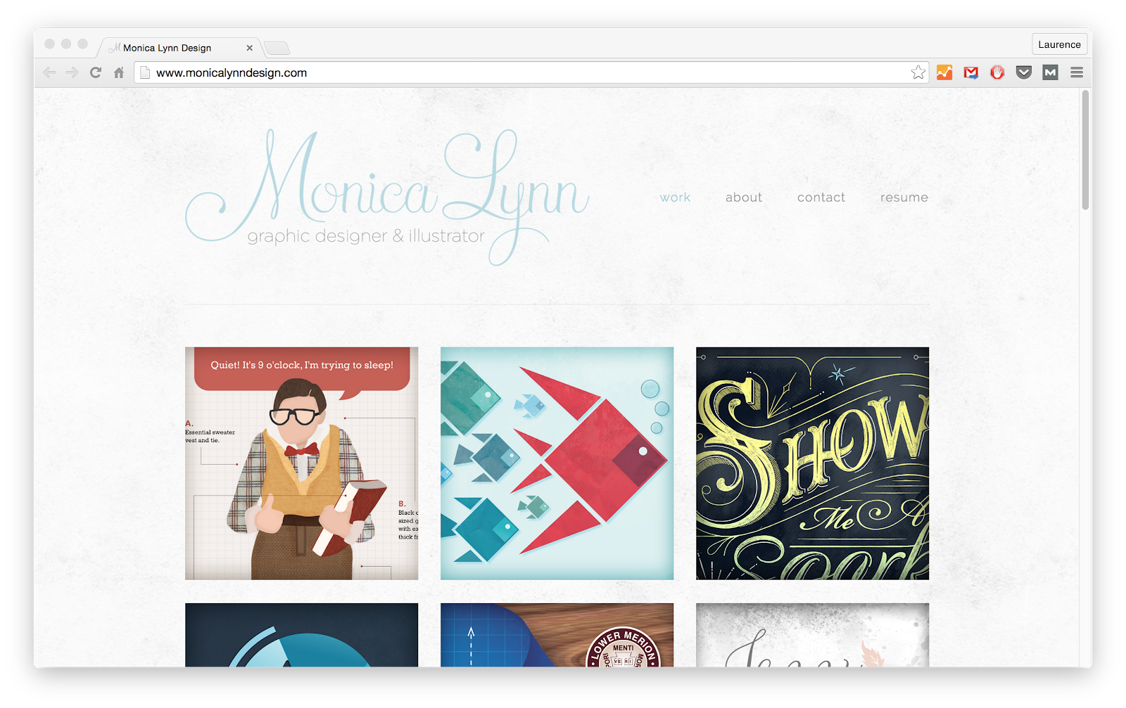 Online portfolio