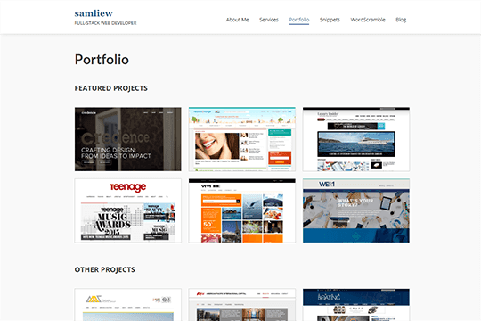 CMS Development Website