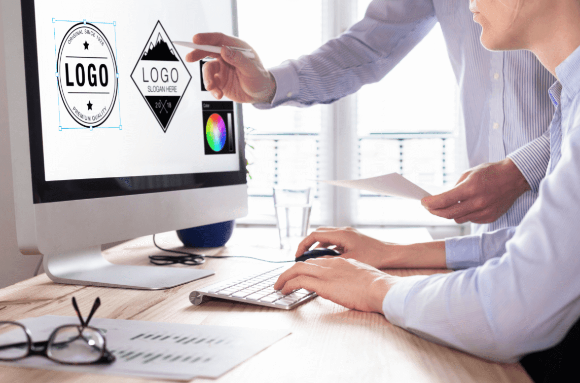 logo design website planning
