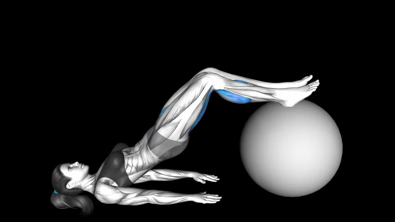 Stability Ball Leg Curl How To Video, Alternatives & More