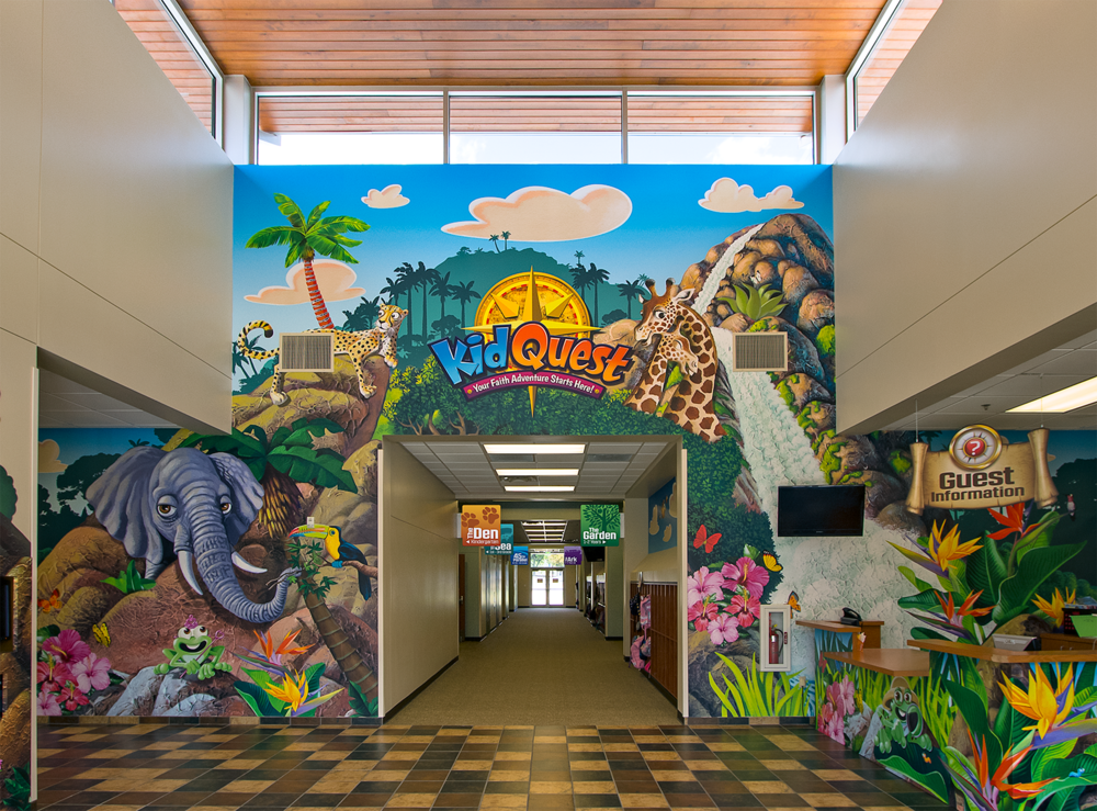 Kids Ministry Interior Themes and Design