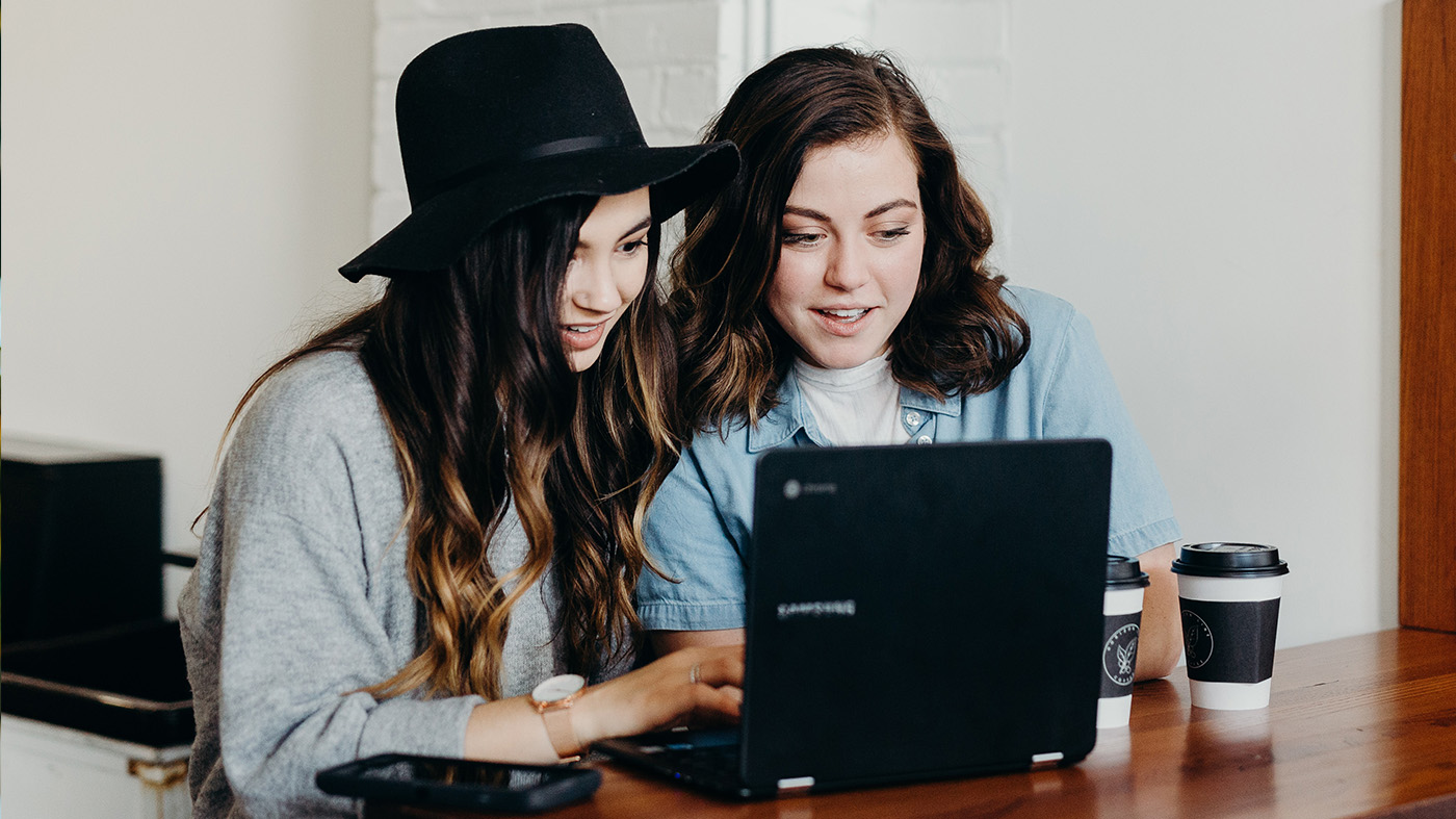 Volunteers looking for the right app.