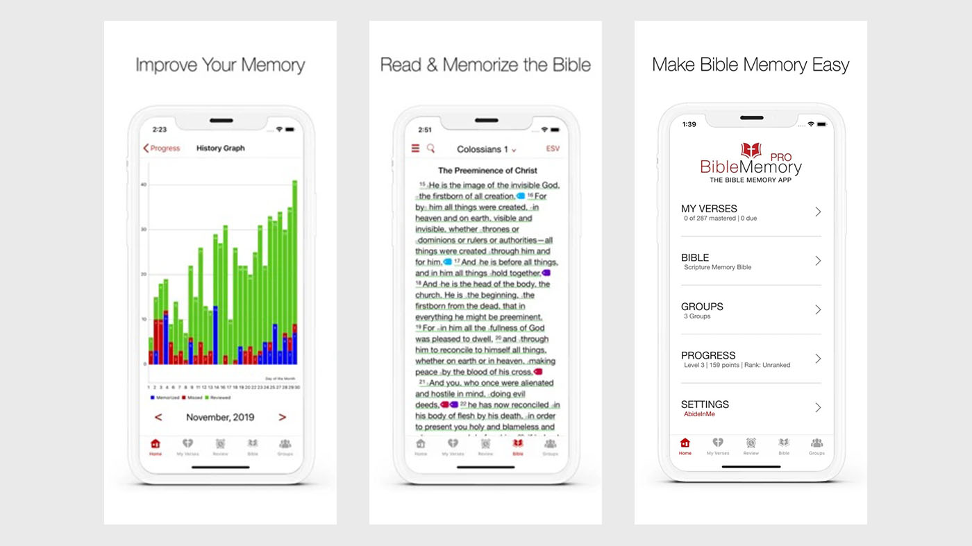 Scripture Typer app