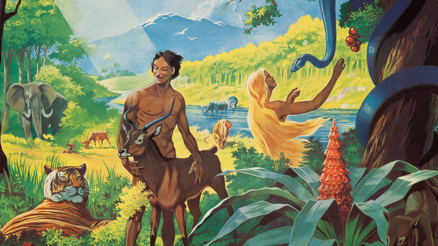 Adam and Eve in the Garden of Eden