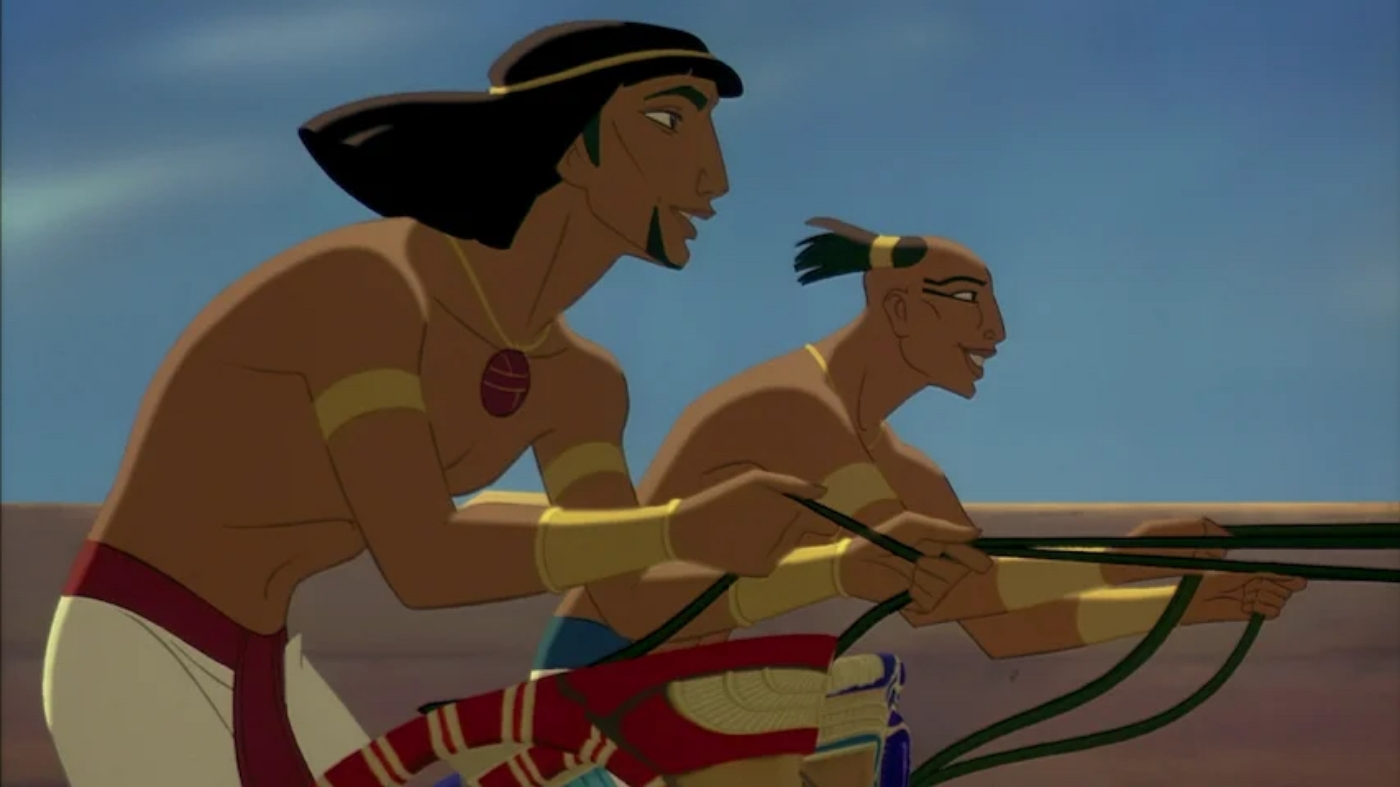 The Prince of Egypt movie cover