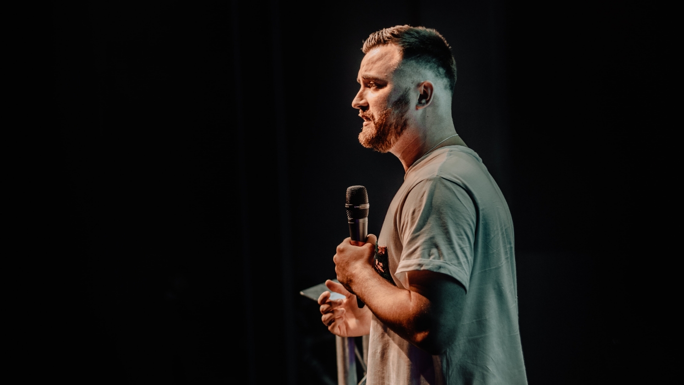 Talking to church members
