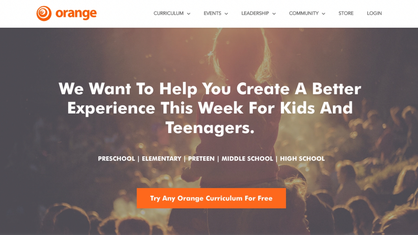 Orange website