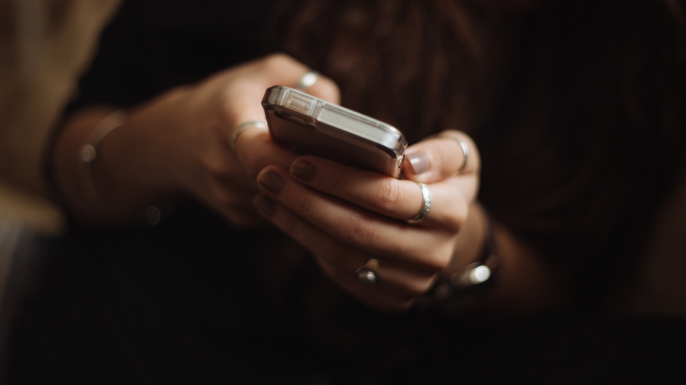 Parent on mobile app
