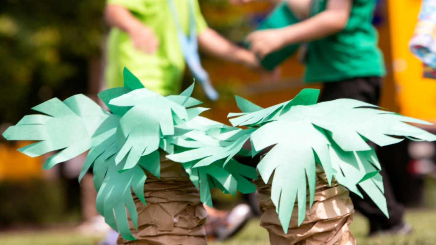 Crafty hand made palms