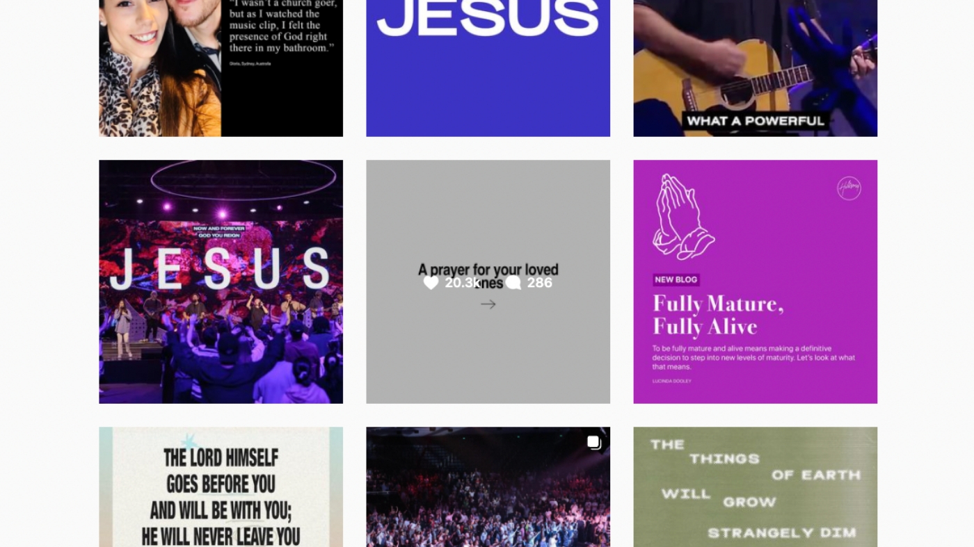 Prayer request feed on instagram