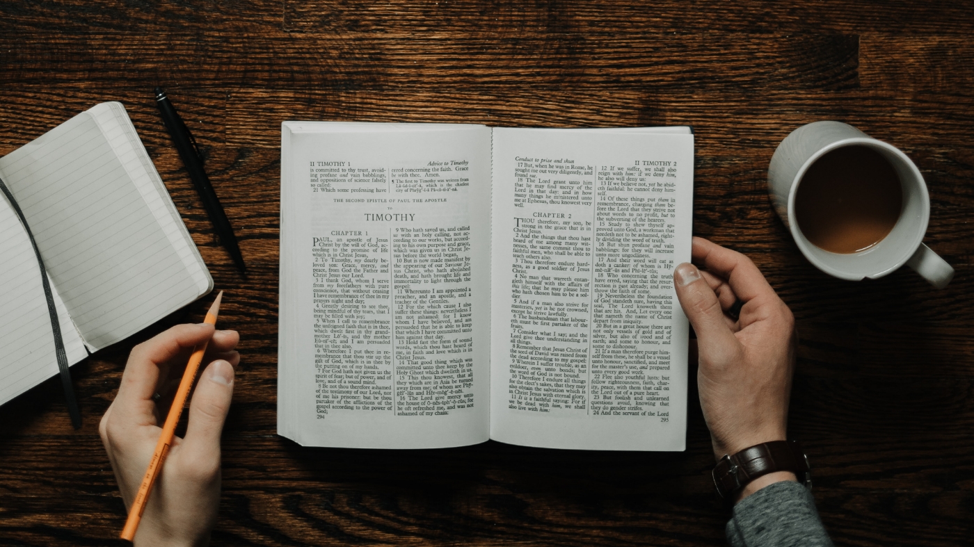 Doing a personal bible study