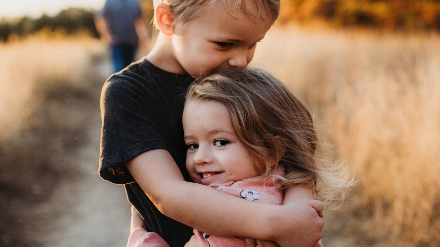 Kids showing empathy towards each other