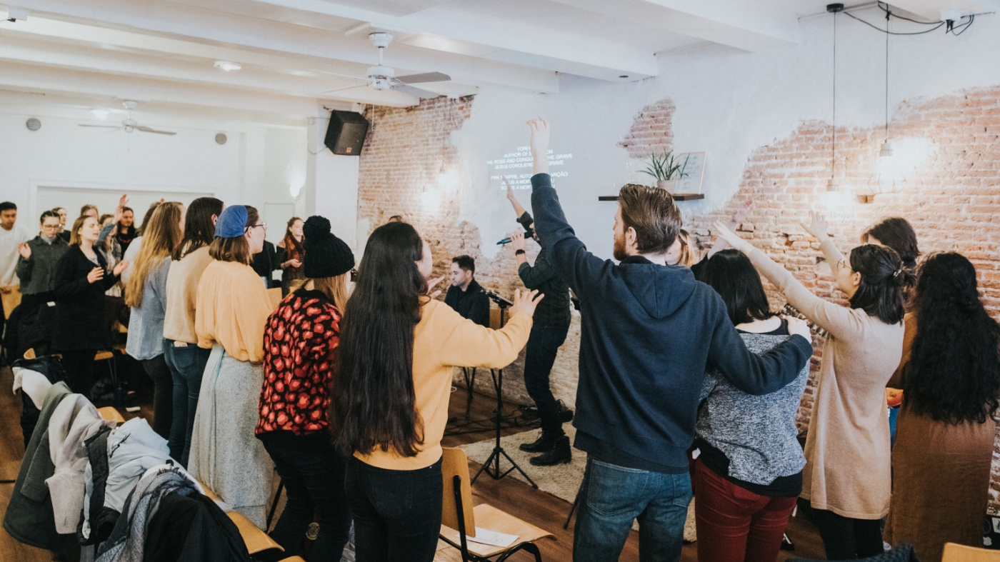 Throwing a multi church event at one site