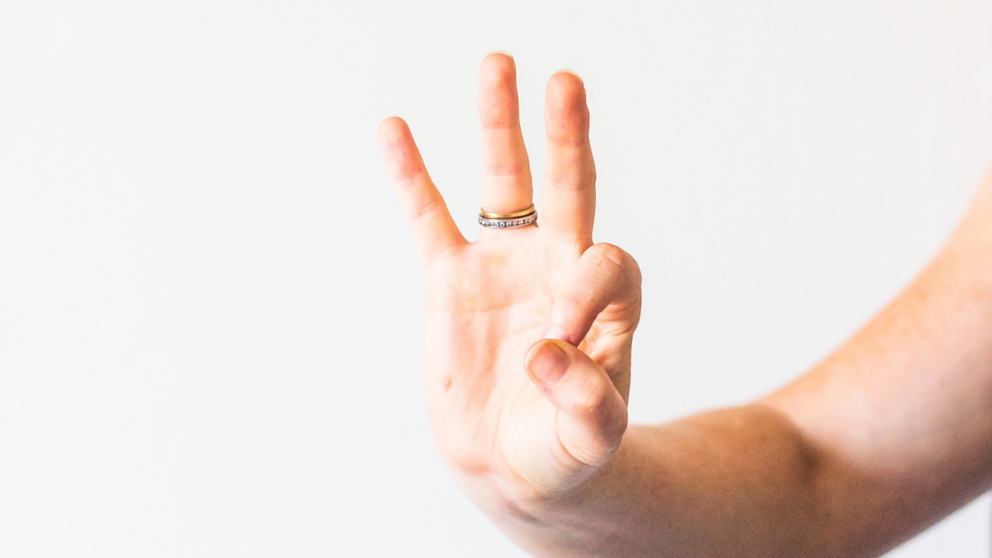 Three fingers