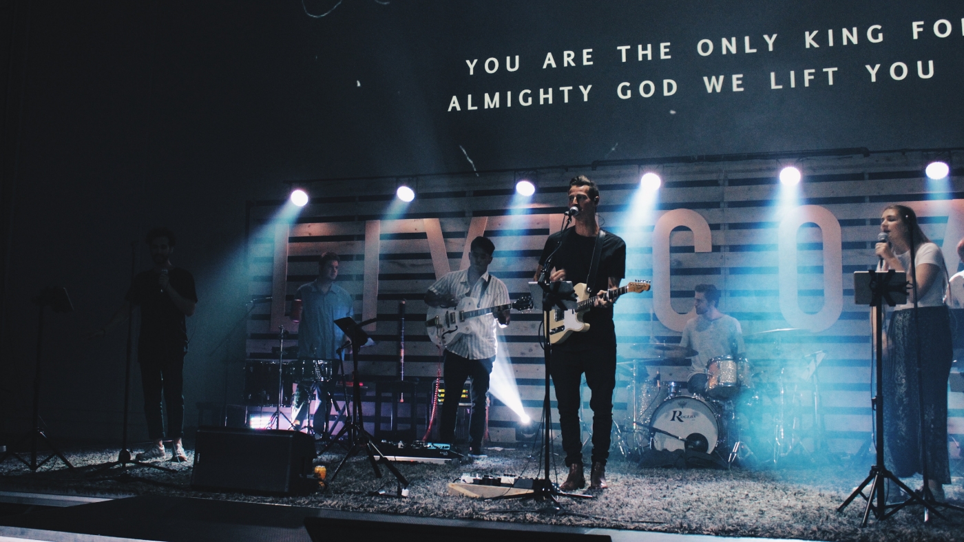 Volunteer becoming a leader in church music