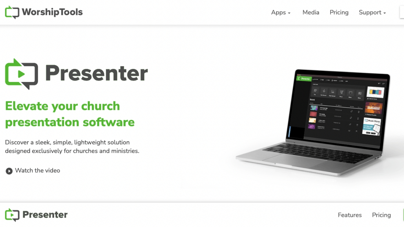Worship tools software