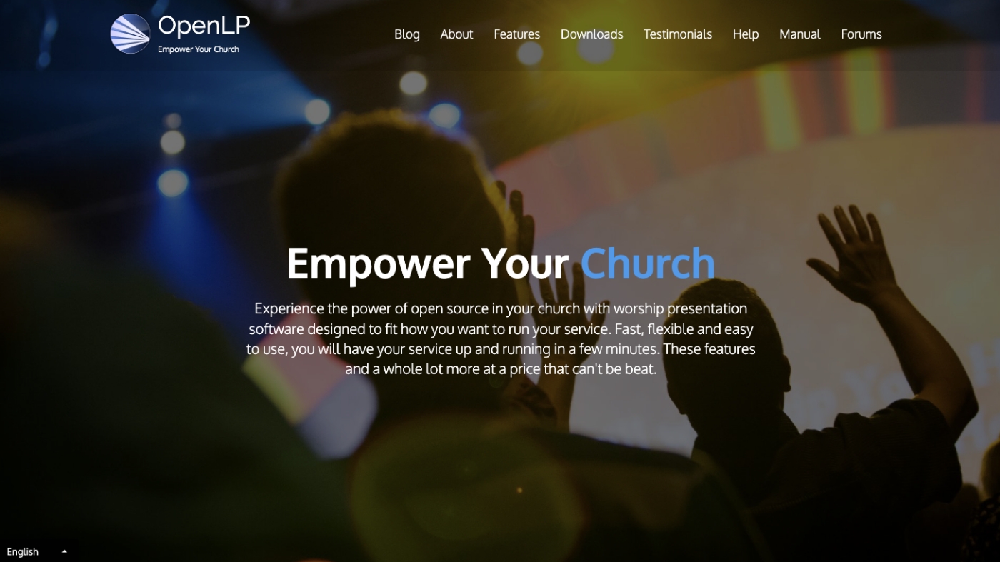 OpenLP software