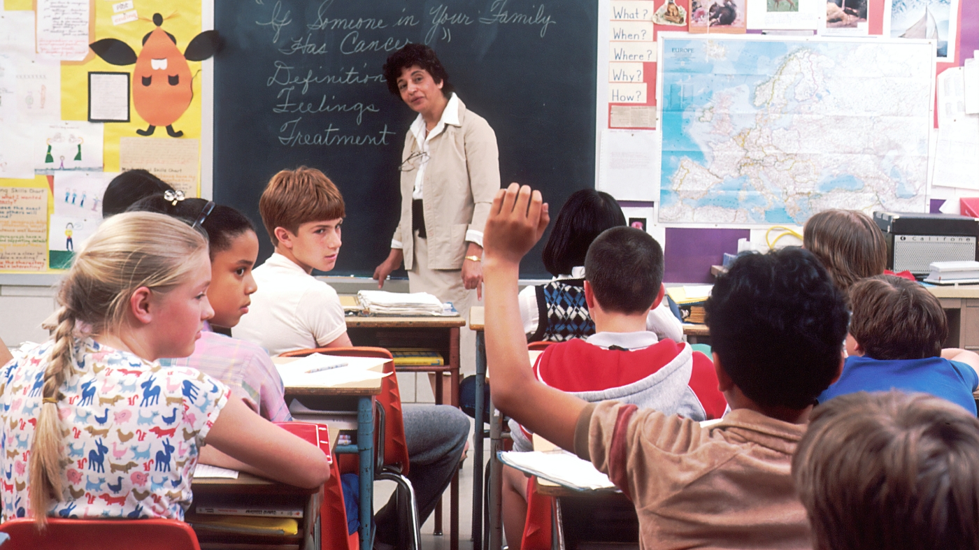 Kids in class