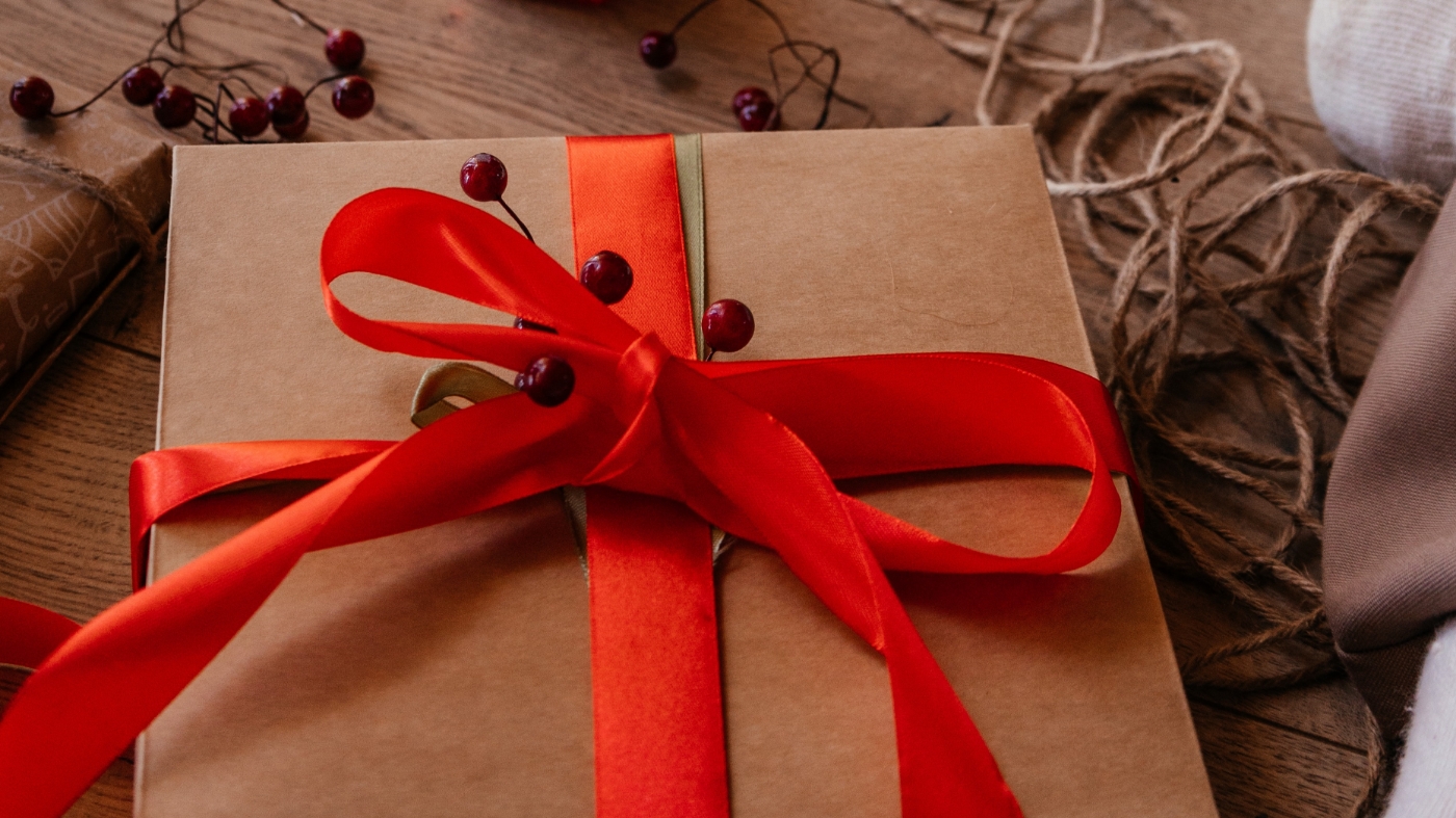 wrapped gift
