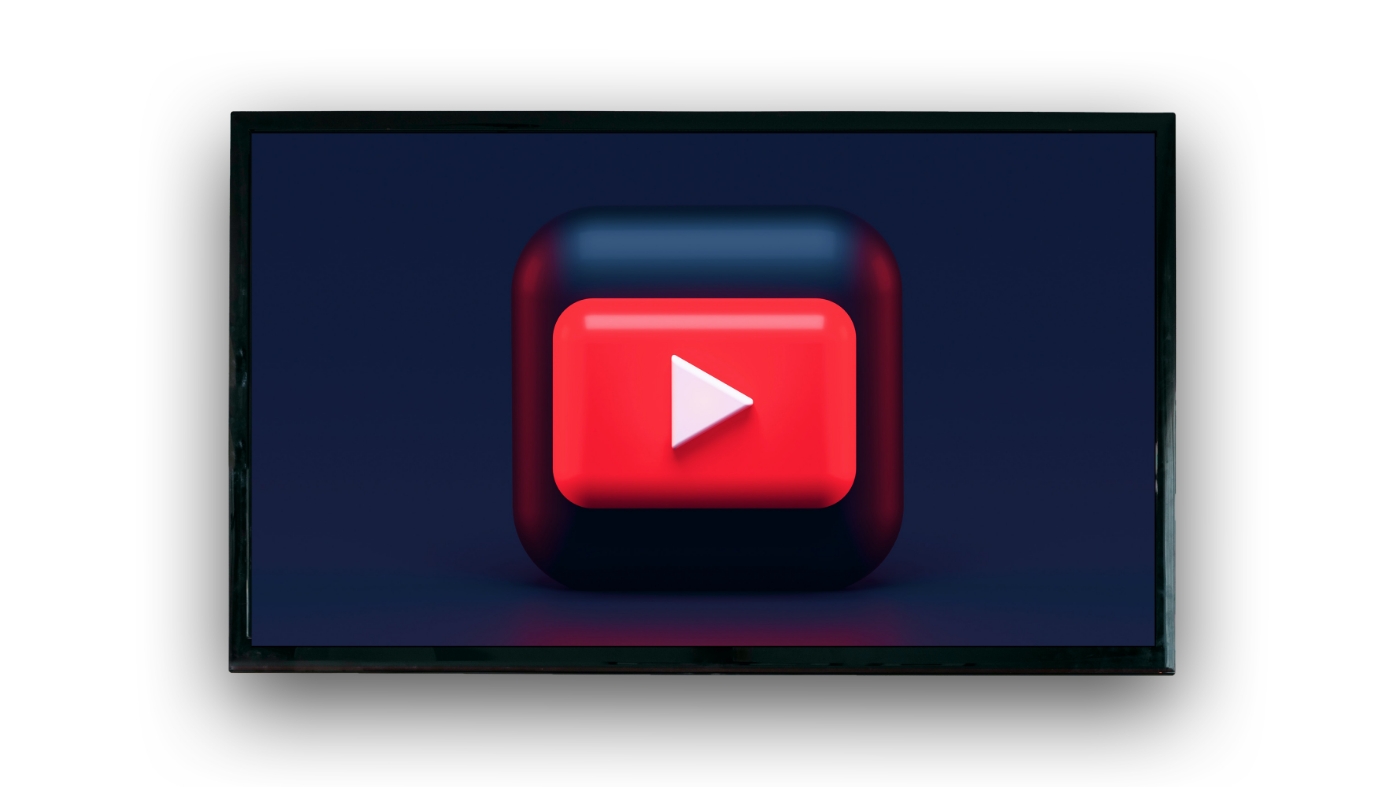 Sharing youtube account on a digital screen