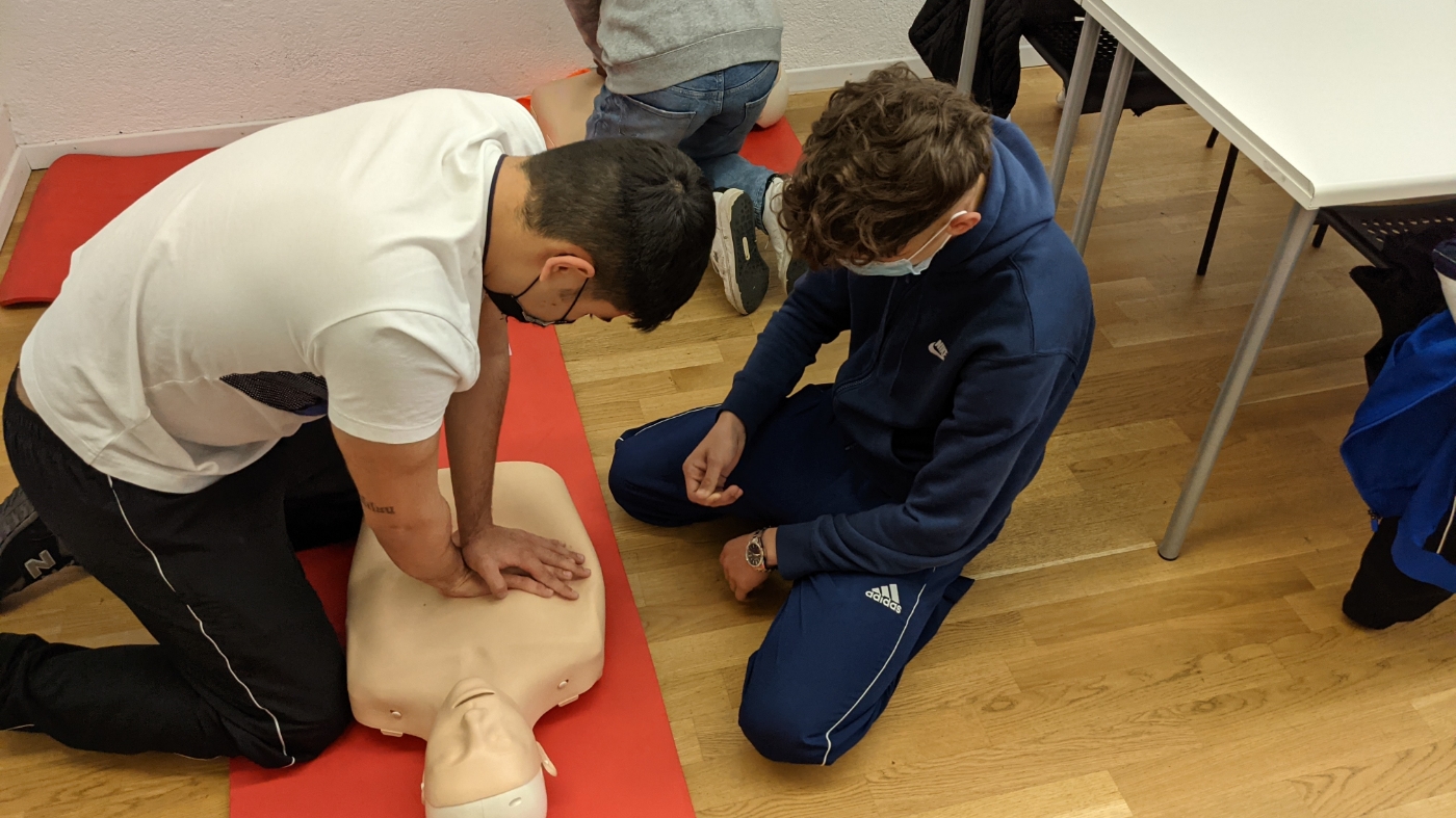 CPR training for church workers