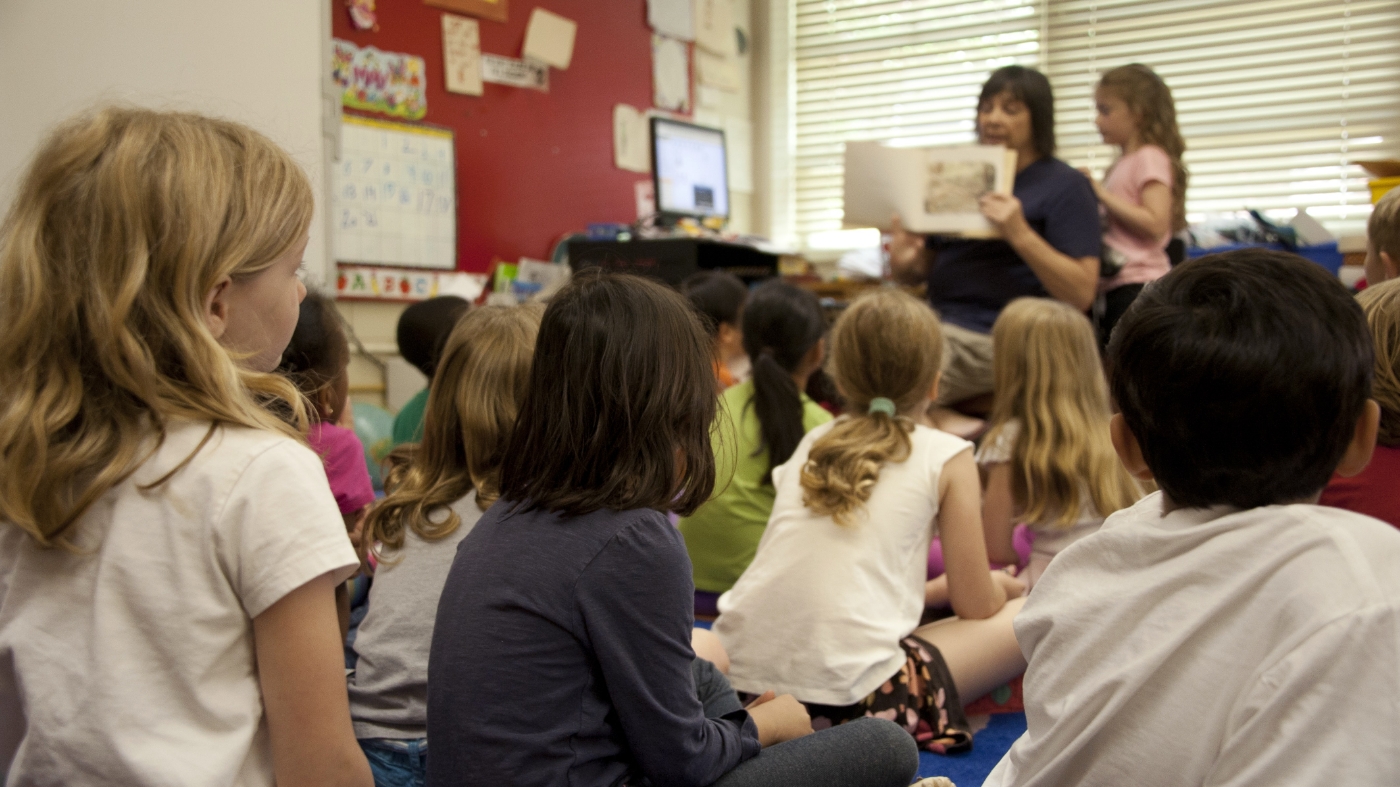 Teacher developing her class to become leaders