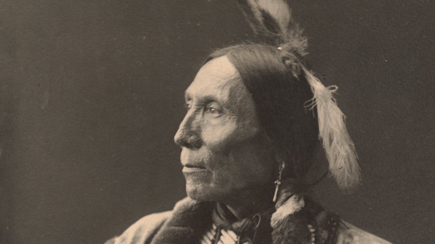 Native American indian man