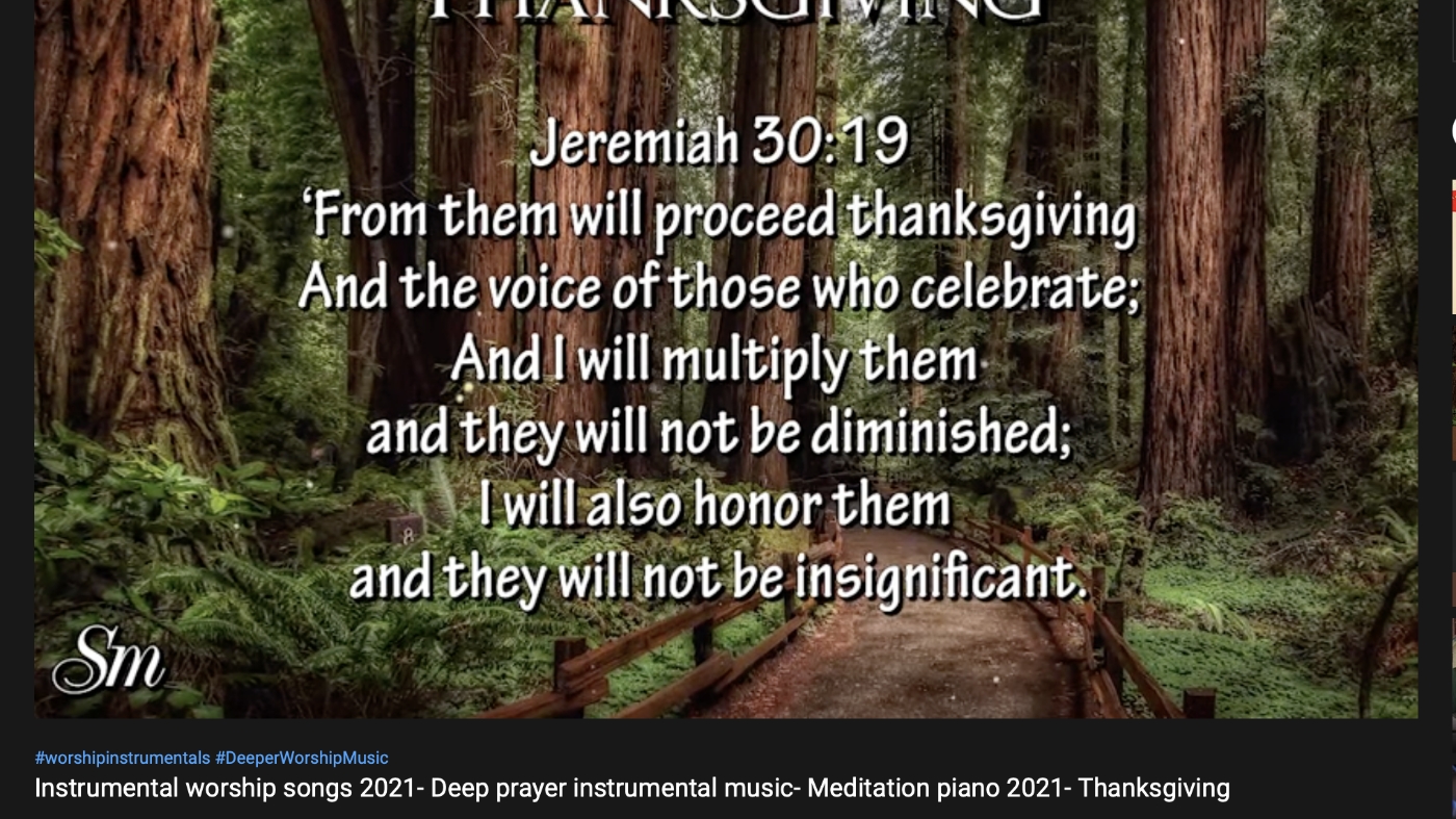 Instrumental worship songs video