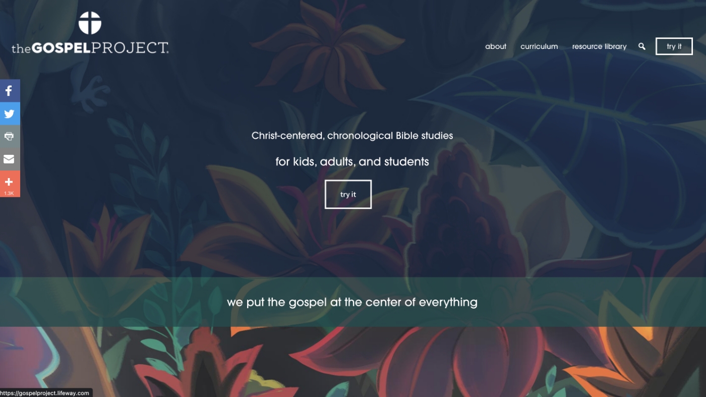 the Gospel Project website