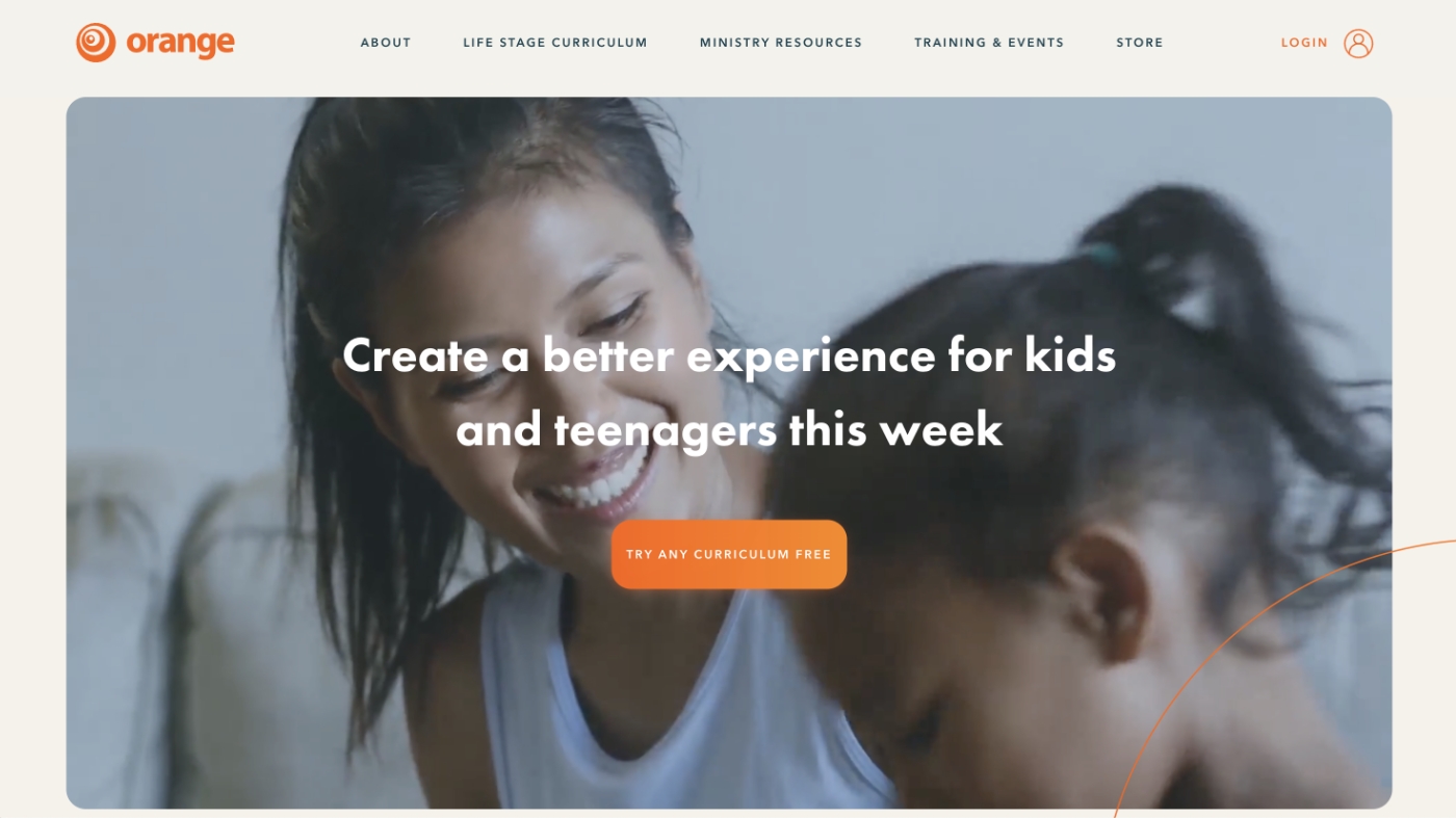 Orange Curriculum website