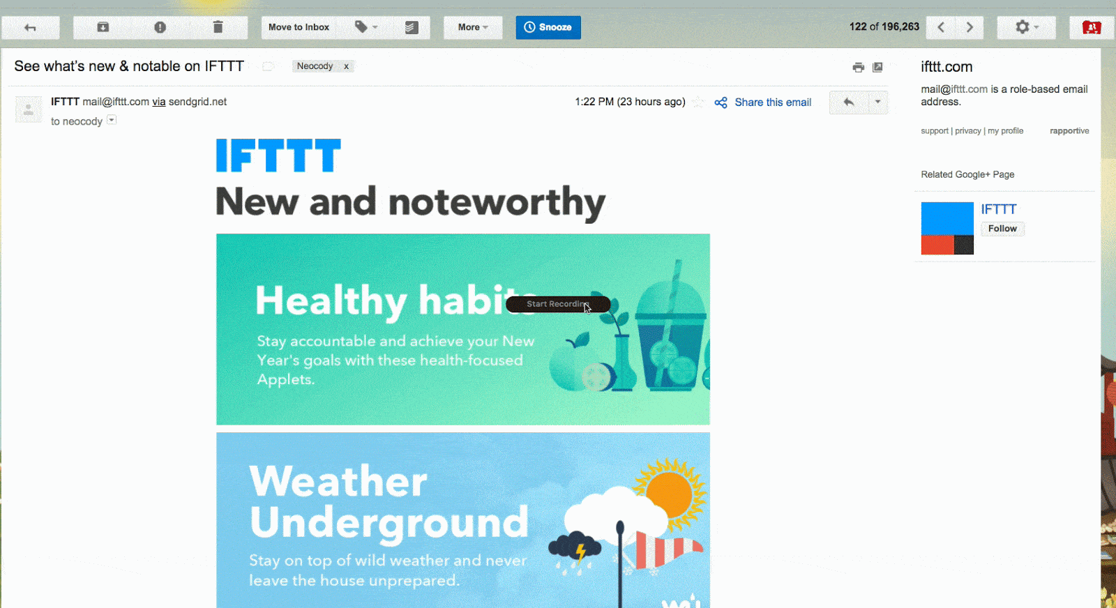 Gmail to Task Conversion