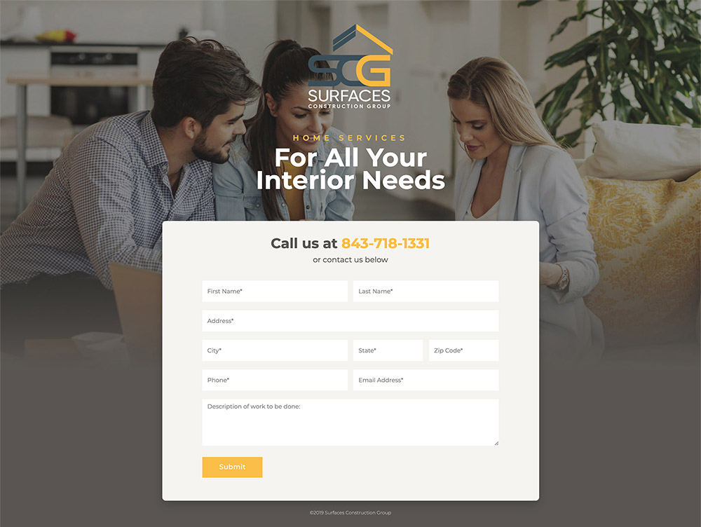 Surfaces Construction Group