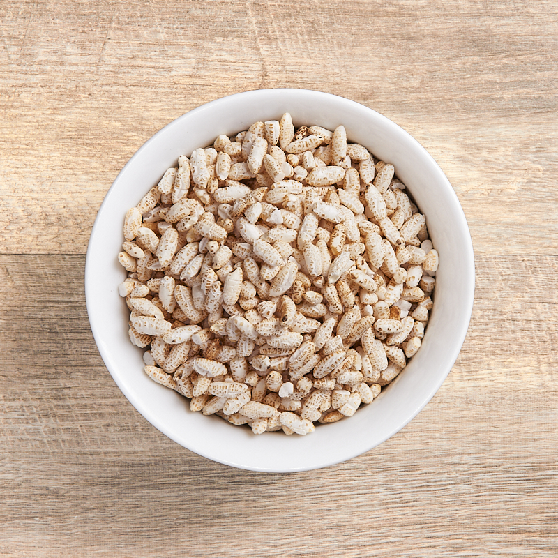 Rice Puffed Brown Organic 2.5kg Cereals & muesli Terra Madre