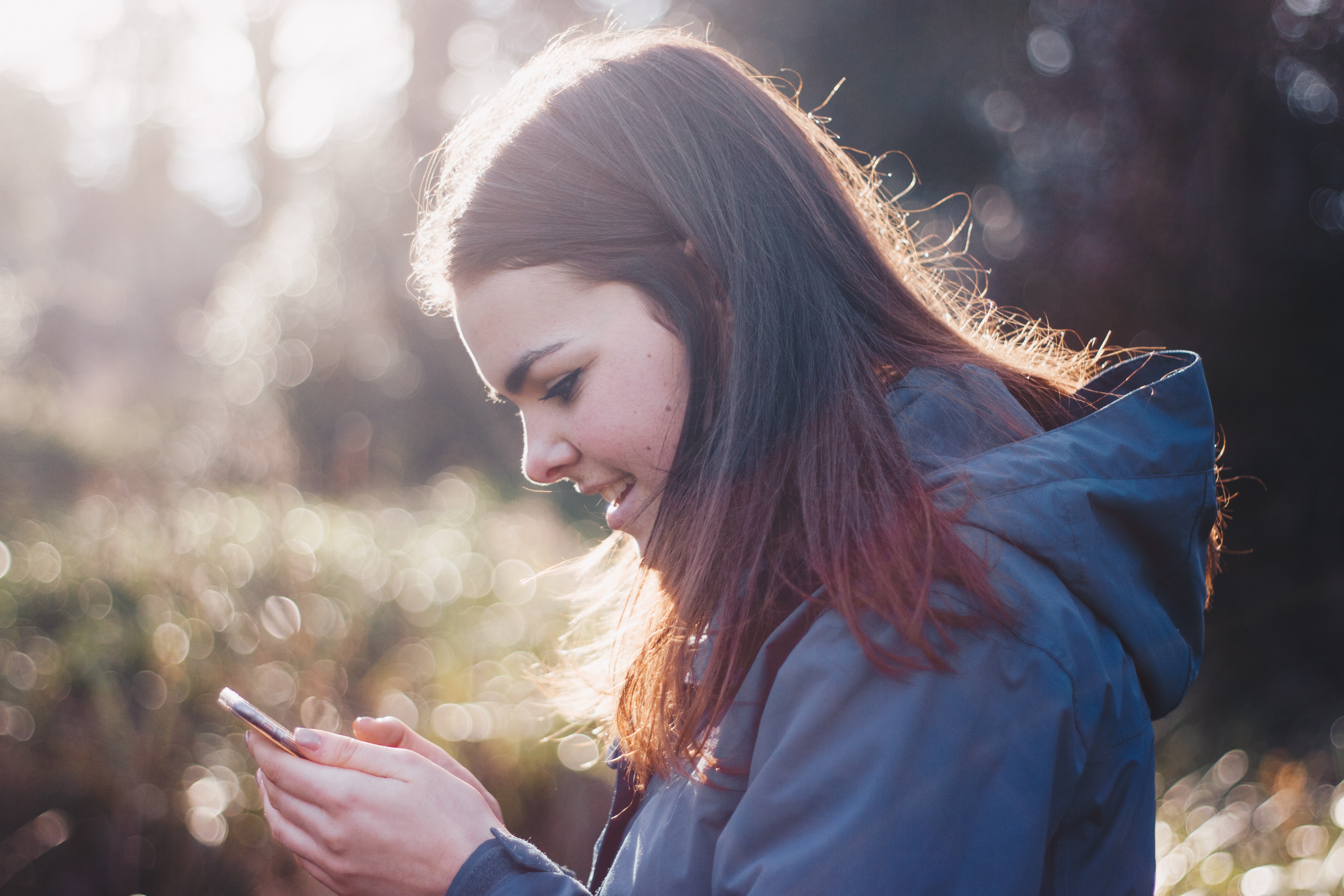 Student Texting