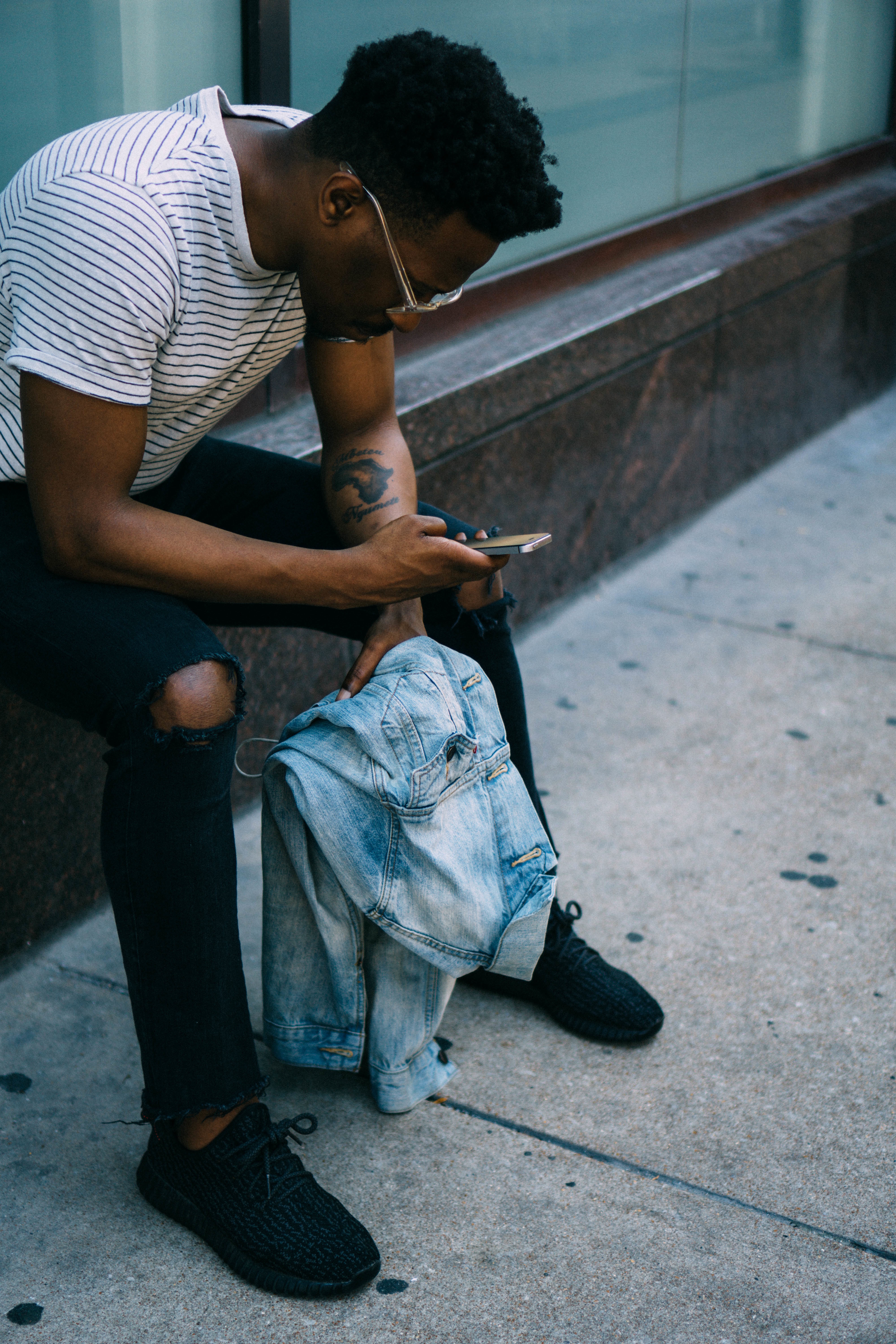 Person on Phone