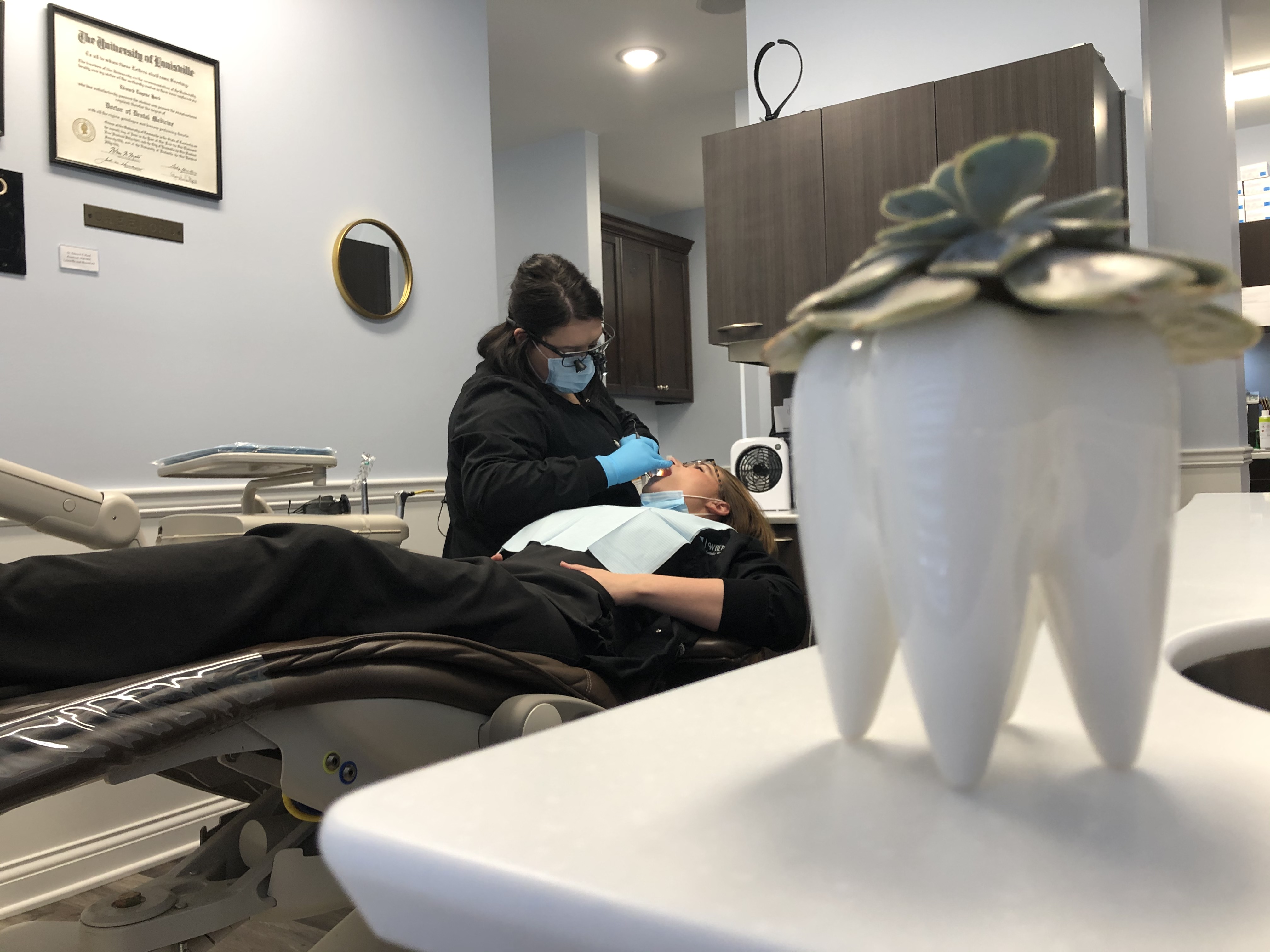 dental restoration at Walton Family Dentistry