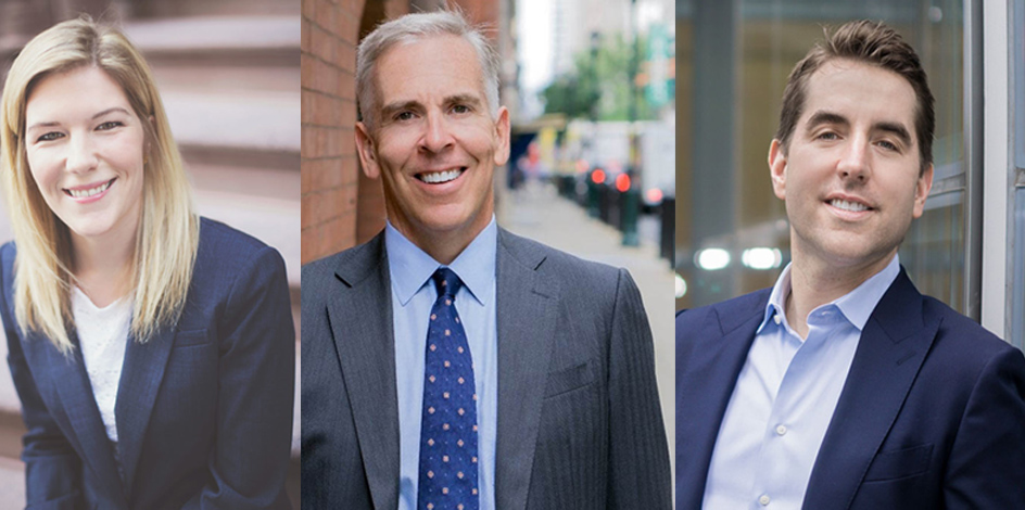 Photos of Anna Haslinsky, Rob Montgomery and Dr. Paul Goodman