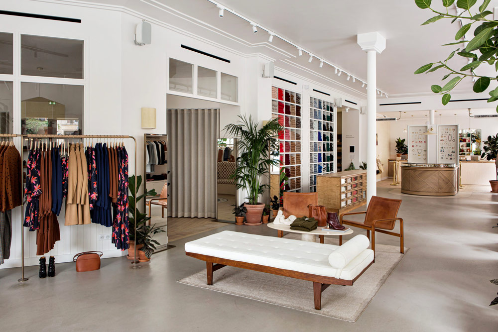 Boutique Libre Service Sézane Paris