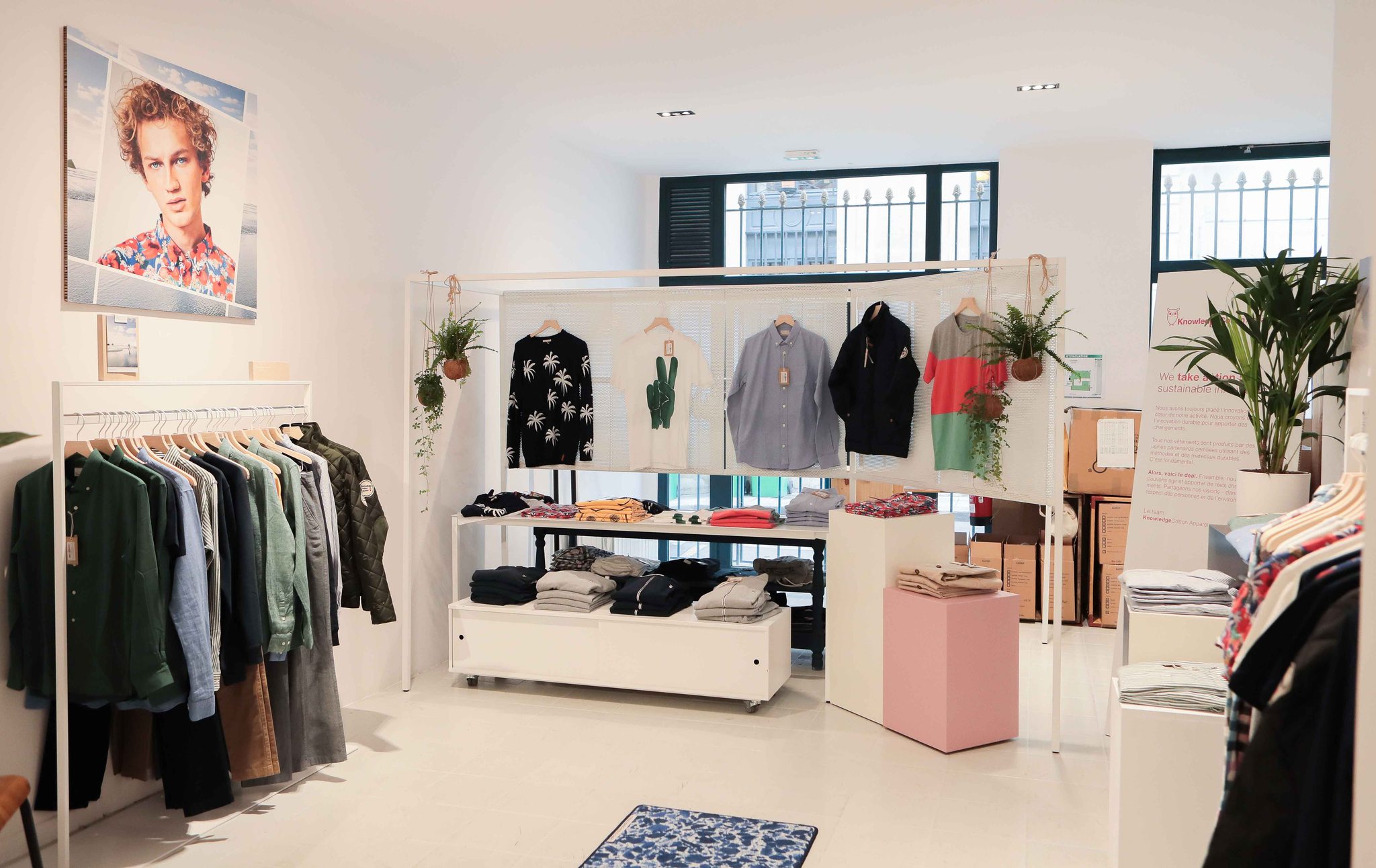 Pop up store mode durable La Garçonnière