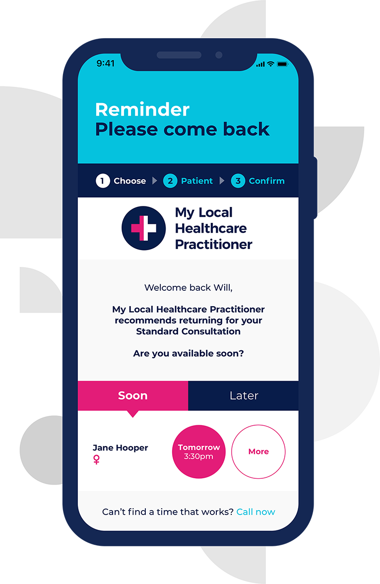 MyHealth1st EasyRecall UI