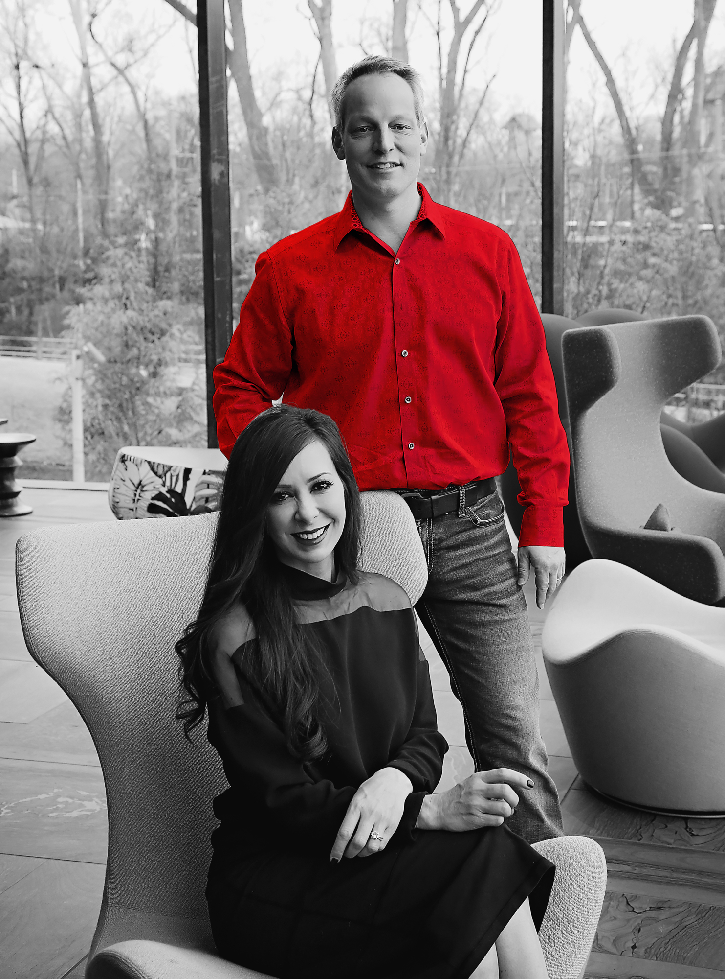Kimiko-Zoellner AAA Insurance Agency - Chuck Zoellner and Chera Kimiko-Zoellner at Gathering Place Tulsa OK