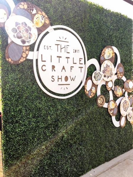 The Little Craft Show Photo Backdrop
