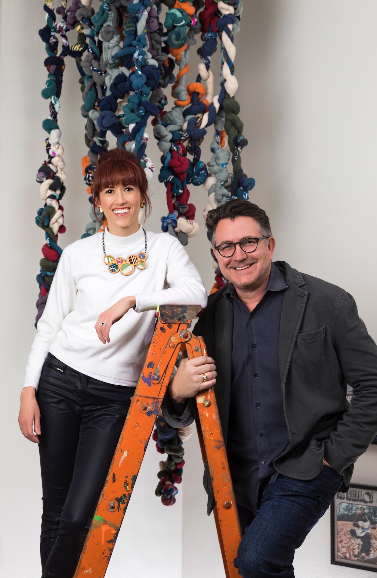 T-shirt Art Sculpture with Artist Alyssa Bird