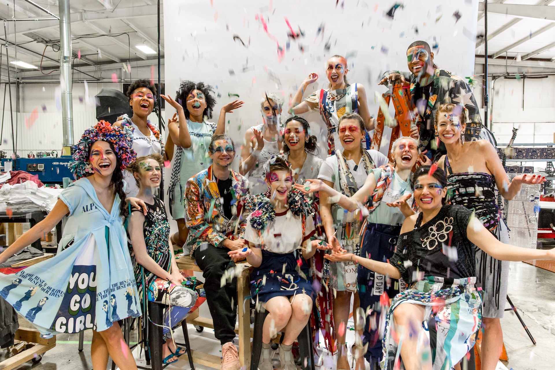 T-Shirt Confetti Celebration