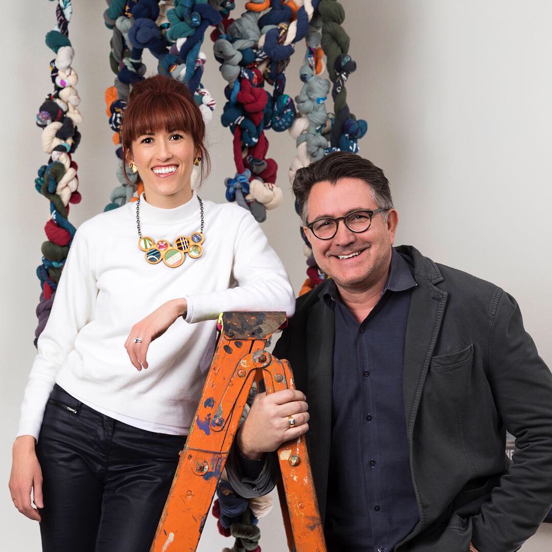 Alyssa Bird, owner of Regenerous Designs & Ben Clark, ownder of B-Unlimited