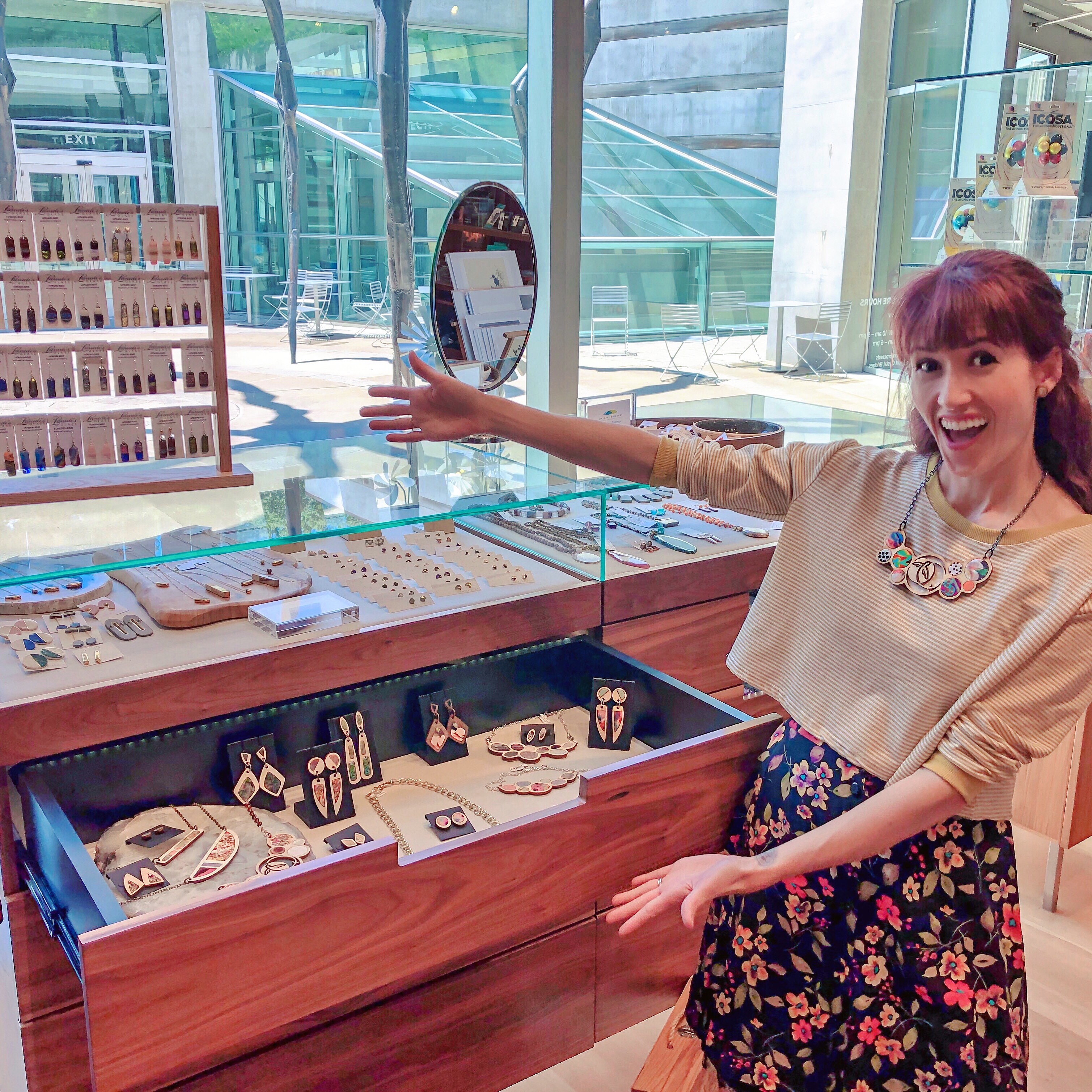 Regenerous Designs 1st collection on display at Crystal Bridges Art Museum