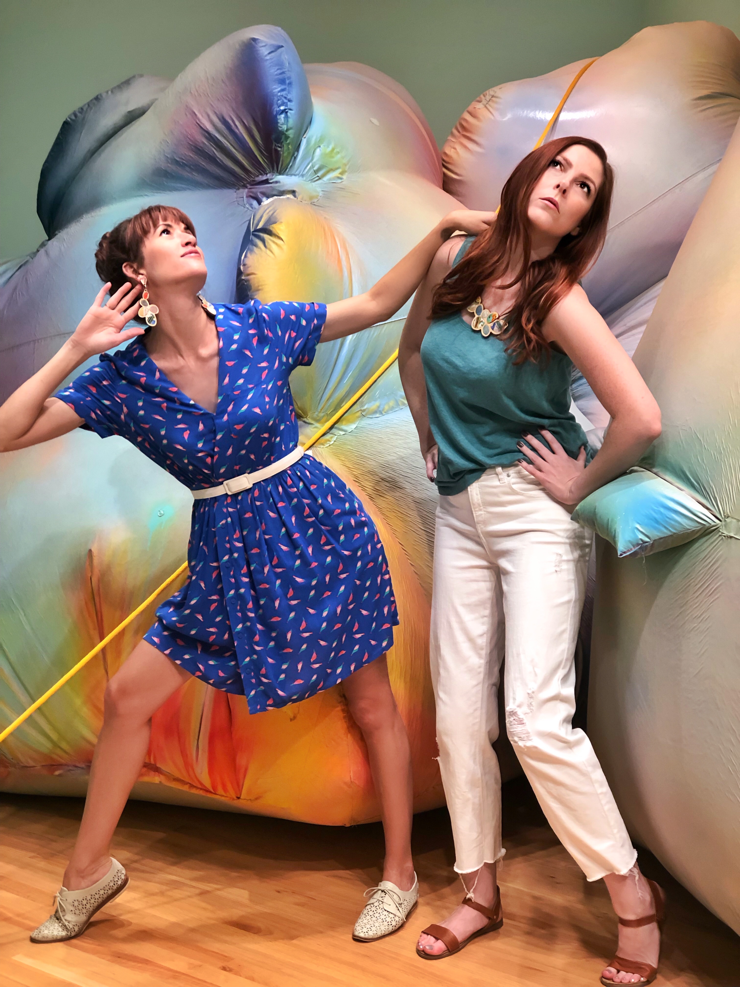 See art, wear art, be art. At Crystal Bridges Museum