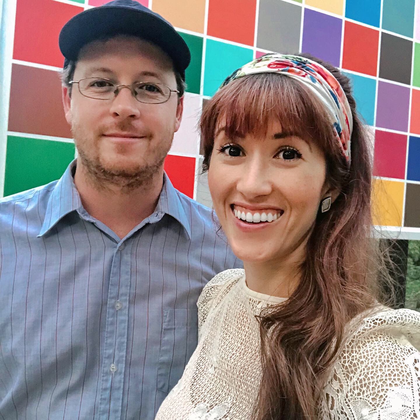 Nick Bahash and Alyssa Bird at Crystal Bridges Art Museum